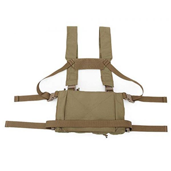 Jadedragon Airsoft Tactical Vest 6 Jadedragon Tactical CS Field Vest Adjustable Ultra-Light Breathable Chest Rig Outdoor Training Vest
