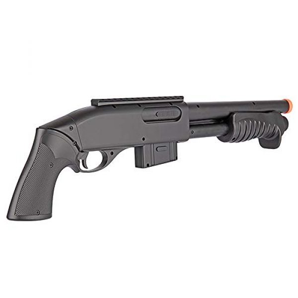 BBTac Airsoft Rifle 7 BBTac Airsoft Gun Package - American Sniper - Powerful Spring Sniper Rifle, Shotgun, and BB Pellets, Great for Starter Pack Game Play