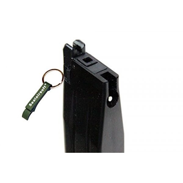 WE Airsoft Gun Magazine 2 WE 31rds Gas Airsoft Magazine For WE / Tokyo Marui Hi-Capa 5.1 IPSC GBB -Mobile Ring Included