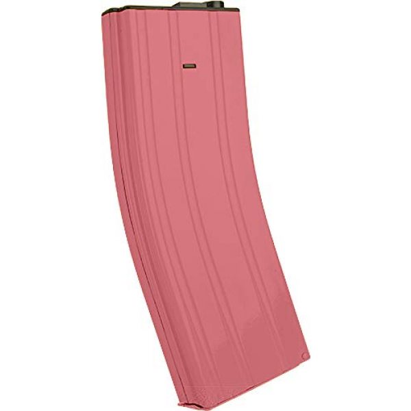 Evike Airsoft Gun Magazine 2 Evike Matrix Full Metal 370 Round Happy Valentine Flashmag for M4 M16 Series Airsoft AEG