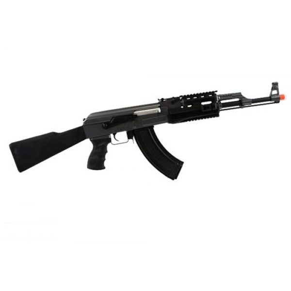 BBTac Airsoft Rifle 2 BBTac BT-AK Tactical RIS AEG w/ Integrated Rail System, Full Metal Gearbox (BLACK)