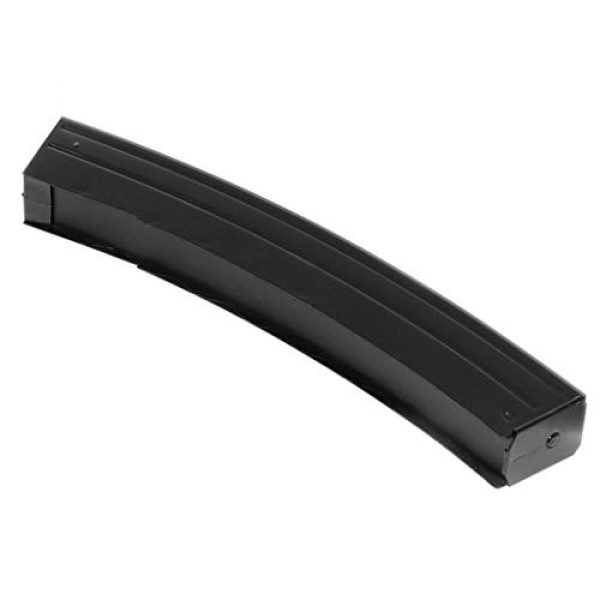 Generic Airsoft Gun Magazine 1 Airsoft Spare Parts 110rd Metal Mid-Cap Mag Magazine for S&T Sterling Series AEG SMG Black