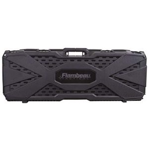 Flambeau Outdoors Rifle Case 1 Flambeau Outdoors 6500AR AR Tactical Gun Case with ZERUST - 40 x 12 x 4 in. Hard Gun Case with Zerust Magazine Pockets and Straps for Ammunition, Firearm Storage Accessory