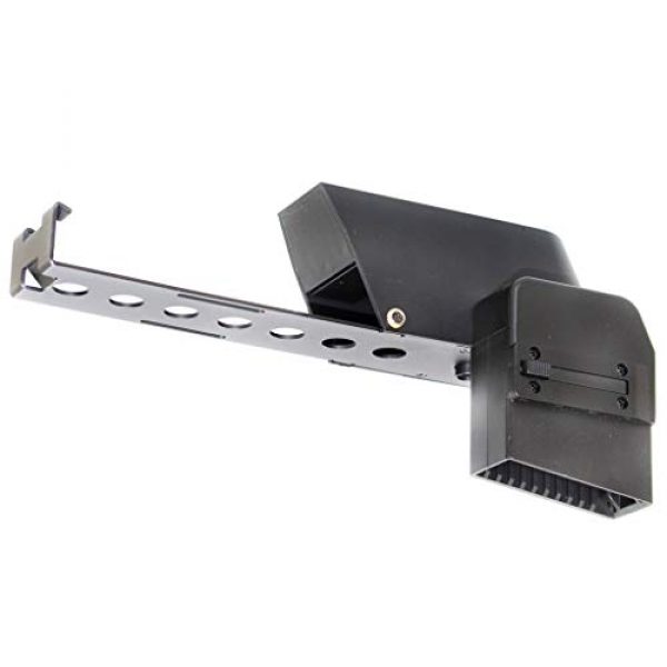 Generica Airsoft Gun Magazine 2 Airsoft Spare Parts 1500rd Mag Hi-Cap Box Magazine for P90 Series AEG