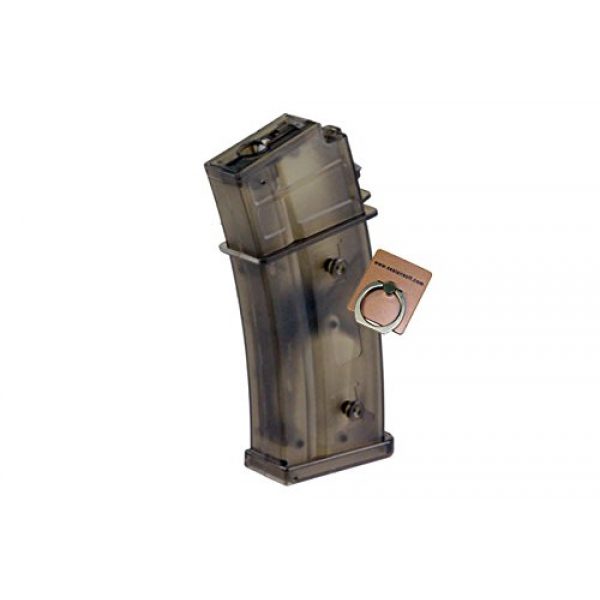 CYMA Airsoft Gun Magazine 2 CYMA 420rd Flash Wire-Winding Magazine for G36 G36C G36KV Series Airsoft AEG X 3PCS -Mobile Ring Included
