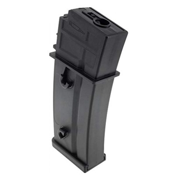 SportPro Airsoft Gun Magazine 2 SportPro Army Force 150 Round Polymer Medium Capacity Magazine for AEG G36 Airsoft - Black