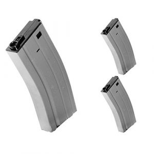 Airsoft Shopping Mall Airsoft Gun Magazine 1 Airsoft Shooting Gear CYMA 3pcs 140rd Mid-Cap Mag Magazine for D-Boys Classic Army WE SRC JG E&C CYMA Tokyo Marui M4 M16 Series AEG Grey