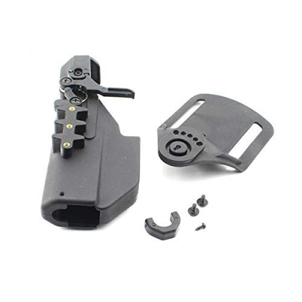 PG Airsoft Gun Holster 3 PG Tactical Auto Loading Holster Level 3 Lock OWB Pistol Holster for Glock 17 19 23