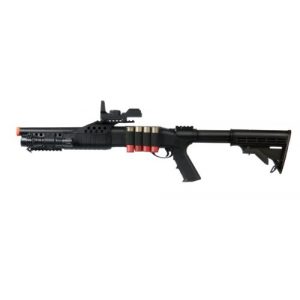 UKARMS Airsoft Shotgun 1 UKARMS Tactical Specialist RIS Spring Airsoft Shotgun FPS-320 w/Accessories