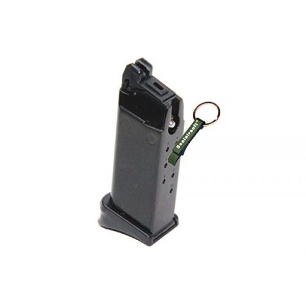KJW Airsoft Gun Magazine 2 KJ Works 15rds Airsoft Metal 6mm Gas Magazine For G27 GBB Series -Mobile Ring Included
