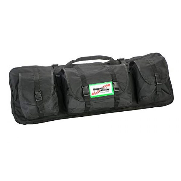 Hogan's Alley Paintball Rifle Case 1 Hogan's Alley 36" Double Gun Bag for Airsoft AEGs and Paintball Guns - Black