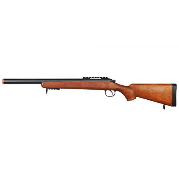 Well Airsoft Rifle 1 Well Full Metal MBG24 Gas Sniper Rifle Airsoft Gun (Fake Wood)