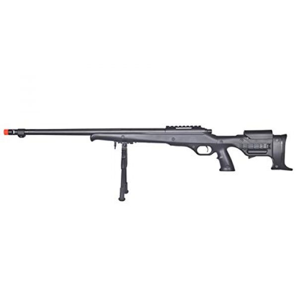 Well Airsoft Rifle 1 Well MB11 Airsoft Sniper Rifle W/Bipod - Black