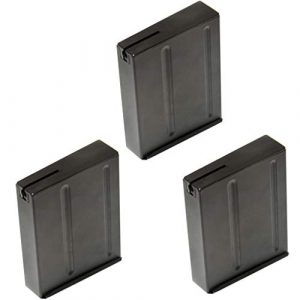 Generica Airsoft Gun Magazine 1 Airsoft Spare Parts CYMA 3pcs 100rd Mag Magazine for L96 Series Rifle AEG Black