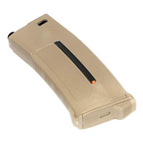 Airsoft Gang Airsoft Gun Magazine 2 Airsoft Parts PTS 250rd EPM1 Magazine for APS, D-Boys, Classic Army, WE, SRC, JG, E&C, CYMA, KWA G&P VFC Tokyo Marui M4 AEG Dark Earth