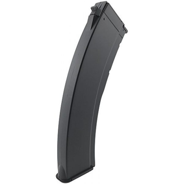 SportPro Airsoft Gun Magazine 5 SportPro 800 Round Polymer RPK High Capacity Magazine for AEG AK47 AK74 Airsoft - Black