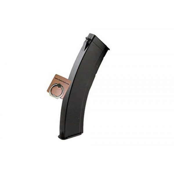 CYMA Airsoft Gun Magazine 2 CYMA Mid-Cap 200rd Magazine for RPK74 Airsoft AEG (Black) -Mobile Ring Included