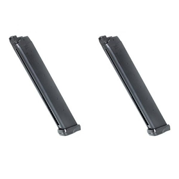 Airsoft Shopping Mall Airsoft Gun Magazine 1 Airsoft Shooting Gear APS 2pcs 48rd Big Stick Extended CO2 Magazine for APS Shark/Black Hornet and ACP Series Pistol