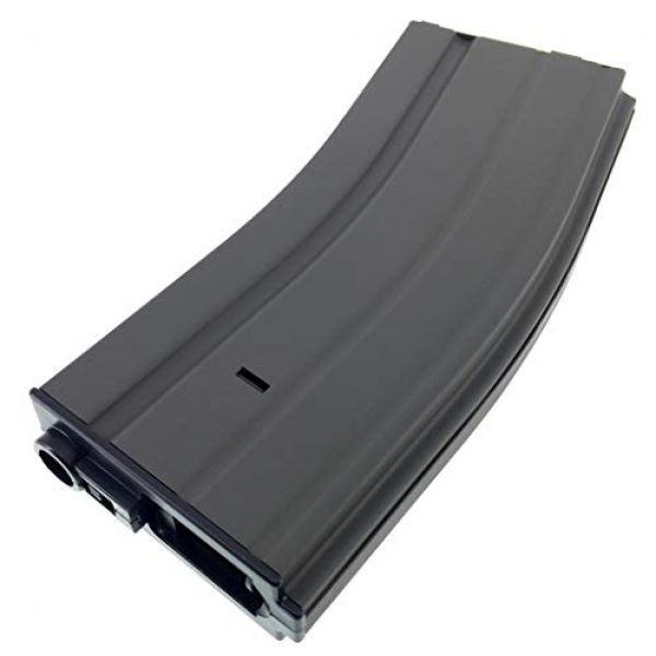SportPro Airsoft Gun Magazine 7 SportPro Jing Gong 300 Round Metal High Capacity Magazine for AEG M4 M16 Airsoft - Grey