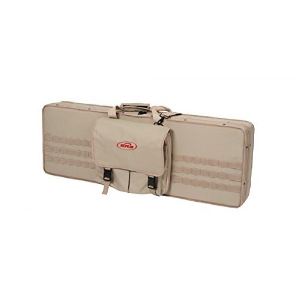 SKB Cases Rifle Case 1 SKB Corp. Hybrid Short Rifle Case, Tan, One Size