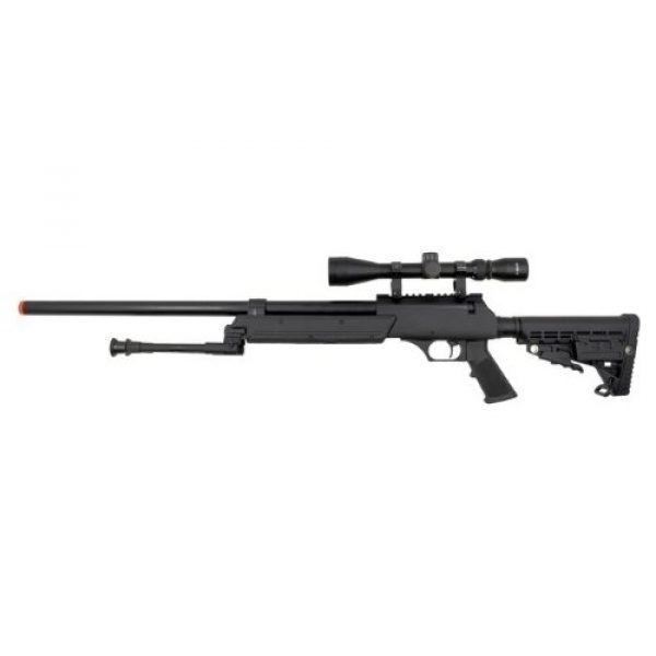 A.S.A.R. Airsoft Rifle 4 well asr heavy single bolt action spring sniper airsoft rifle(Airsoft Gun)