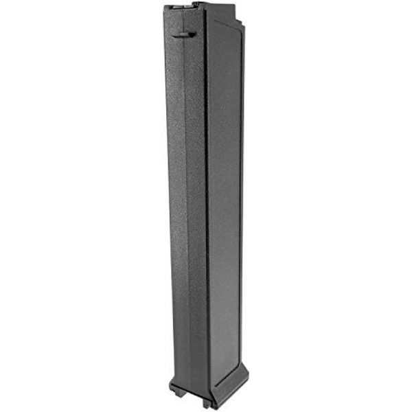 SportPro Airsoft Gun Magazine 4 SprotPro Army Force 400 Round Metal High Capacity Magazine for AEG UMP Airsoft - Black