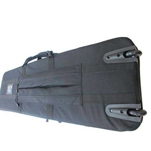 Explorer Cases Rifle Case 3 Explorer Rolling 3-Rifle Case, Black, 46 x 13.5 x 4-Inch