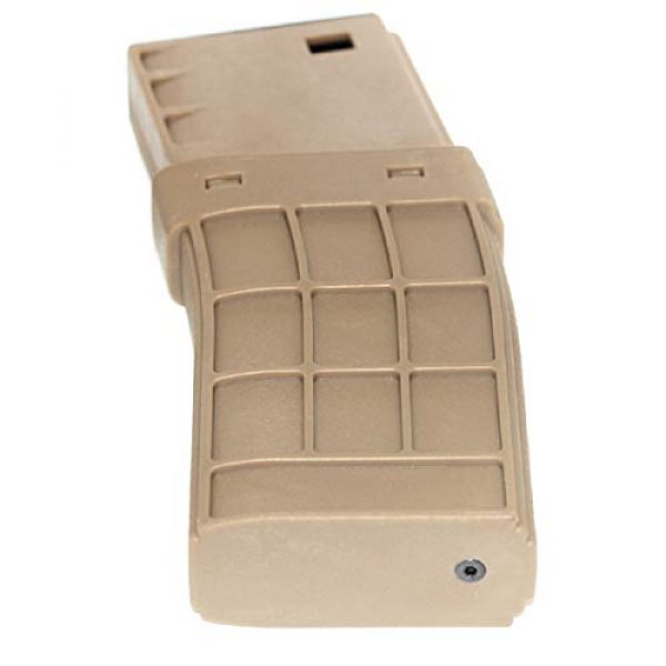 Airsoft Shopping Mall Airsoft Gun Magazine 2 Airsoft Shooting Gear CYMA 3pcs 220rd Waffle Mag Mid-Cap Magazine for CYMA, APS, D-Boys, ICS, Classic Army, G&P, Tokyo Marui M4 M16 Series AEG Dark Earth Tan