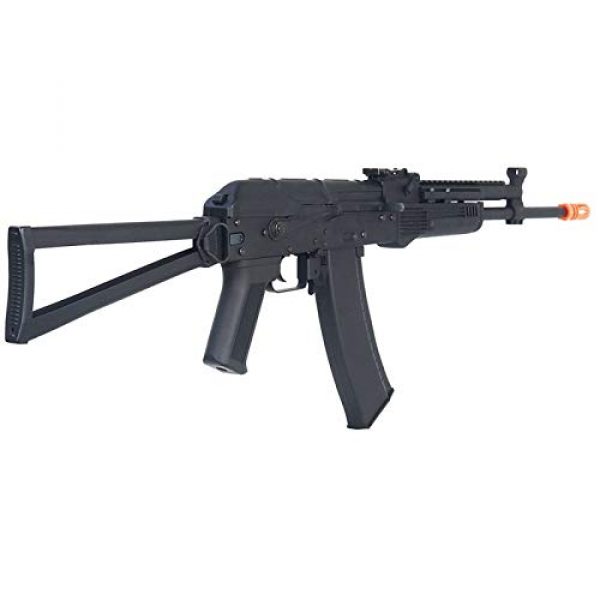 Lancer Tactical Airsoft Rifle 2 Lancer Tactical LT-740J AEG Full Metal Rifle with Gas Block Rail Black