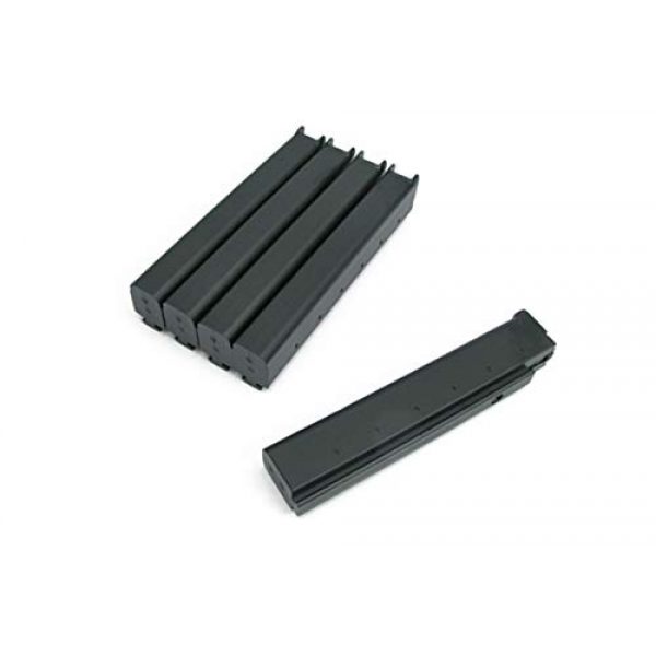 King Arms Airsoft Gun Magazine 1 King Arms M1A1 110 Rounds Magazines Box Set (5pcs) (for Airsoft Toys Only)
