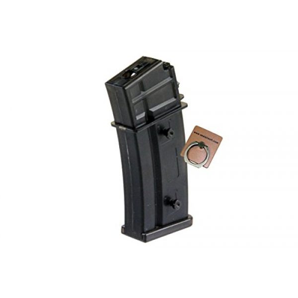 CYMA Airsoft Gun Magazine 2 CYMA 130rds Hi-Cap Magazine for G36 Series AEG X 3pcs -Mobile Ring Included