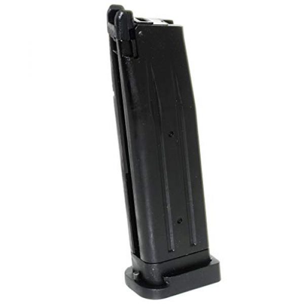 Airsoft Gang Airsoft Gun Magazine 1 Airsoft Parts 30rd Gas Mag Magazine for Army R601 KJ KP-05 Zeon WE Armorer Works Tokyo Marui Hi-Capa 5.1 GBB Pistol