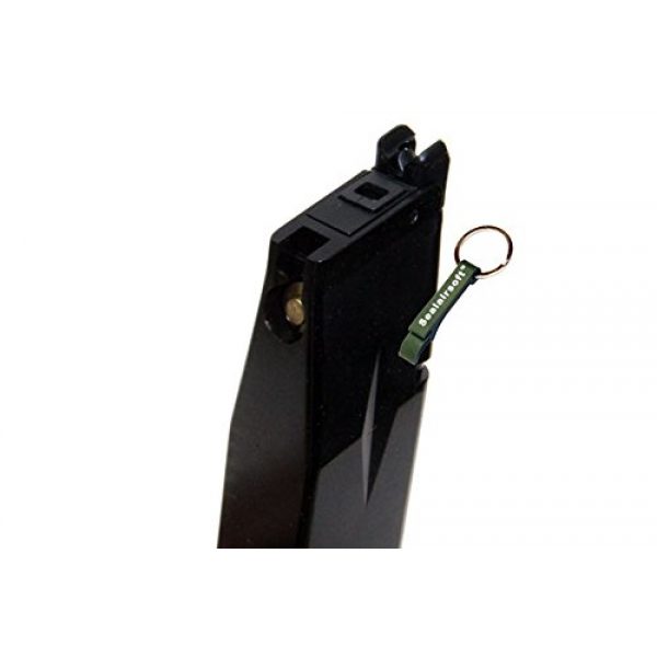 KJW Airsoft Gun Magazine 3 KJ Works 31rds Airsoft Metal 6mm CO2 Magazine For KP06 Hi-Capa GBB -Mobile Ring Included