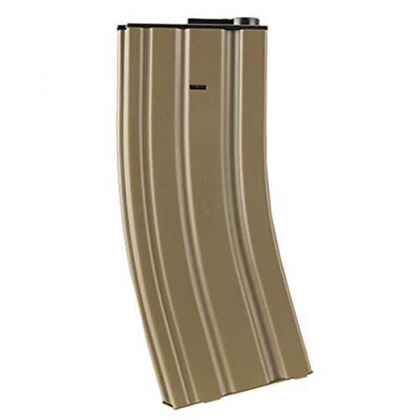 Airsoft Airsoft Gun Magazine 2 AirSoft 120rd M4 Mid-Cap Gun AEG Lancer Tactical Magazine Tan LT-01T-MIDMAG-G2