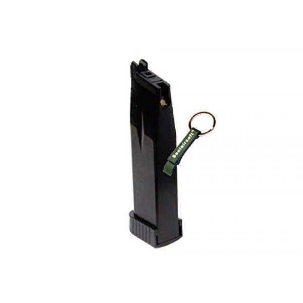 KJW Airsoft Gun Magazine 2 KJ Works 31rds Airsoft Metal 6mm CO2 Magazine For KP06 Hi-Capa GBB -Mobile Ring Included