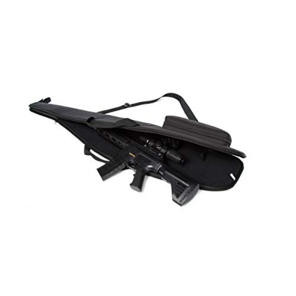 LCK Rifle Case 7 LCK 2 Colors 44/48/52 Inch Rifle Case Extreme Shotgun Case for Scoped Rifles Waterproof Rifle Bag Soft Outdoor Tactical Carbine Cases Adjustable Sling Shotgun Case