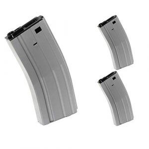 Airsoft Shopping Mall Airsoft Gun Magazine 1 Airsoft Shooting Gear CYMA 3pcs 350rd Hi-Cap Mag Magazine for D-Boys Classic Army WE SRC JG E&C CYMA Tokyo Marui M4 M16 Series AEG Grey