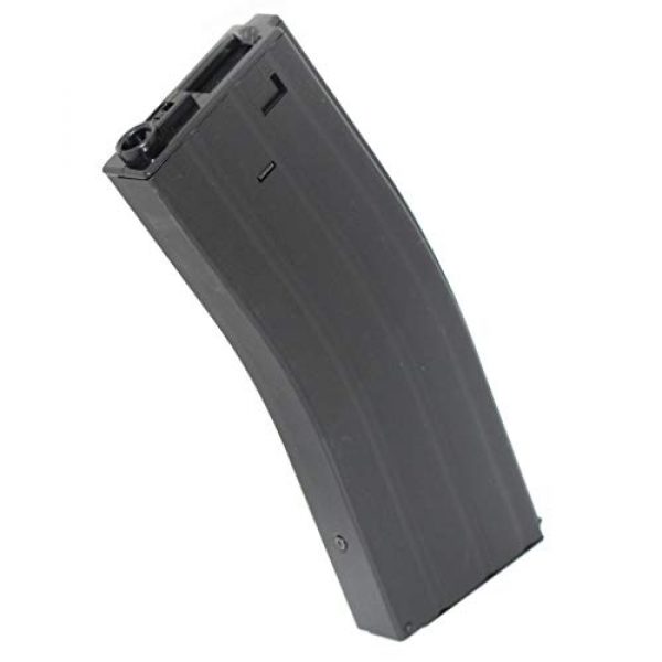 Airsoft Gang Airsoft Gun Magazine 1 Airsoft Parts CYMA 350rd Wire-Winding Flash Mag Magazine for M4 M16 Series AEG Black