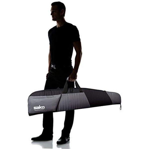 Beretta Rifle Case 4 Beretta Sako Soft Rifle Case; Black/Grey