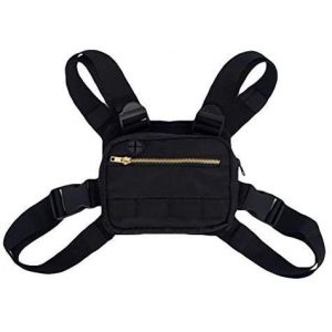Flightbird Airsoft Tactical Vest 1 Flightbird Chest Outdoor Sports Chest Bag,Tactical Chest Bag, Men's and Women's Equipment. Leisure Running