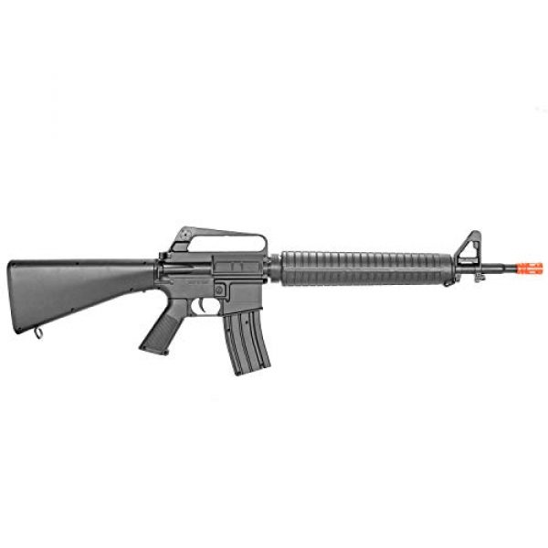 BBTac Airsoft Rifle 6 BBTac M16-A1 Vietnam Model Spring Action Assault Rifle, Black (BT-M16A1_(a))