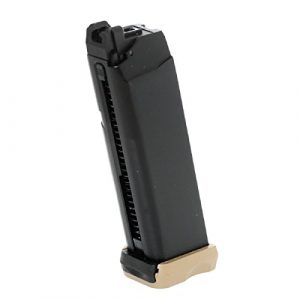 Airsoft Shopping Mall Airsoft Gun Magazine 1 Airsoft Shooting Gear APS 23rd CO2 Mag for Action Combat Pistol ACP601 Black/Dark Earth