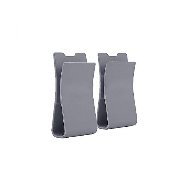 Pinalloy Tactical Pouch 1 Pinalloy Wosport Nylon Magazine Pouch Insert Set (Gray) for Tactical Airsoft Hunting Game 2 Pieces