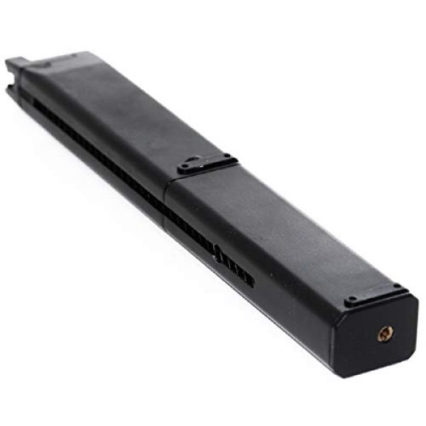 Airsoft Shopping Mall Airsoft Gun Magazine 3 Airsoft Shooting Gear Well 3pcs 48rd Gas Mag Long Magazine for G12 M11A1 GBB SMG