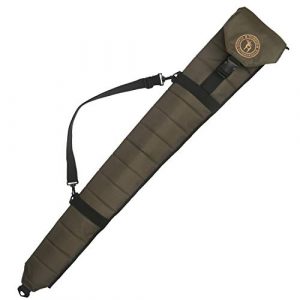 TOURBON Rifle Case 1 TOURBON Hunting Shooting Tactical Shotgun Case 52 inch Soft Gun Bag (Green, Foldable)