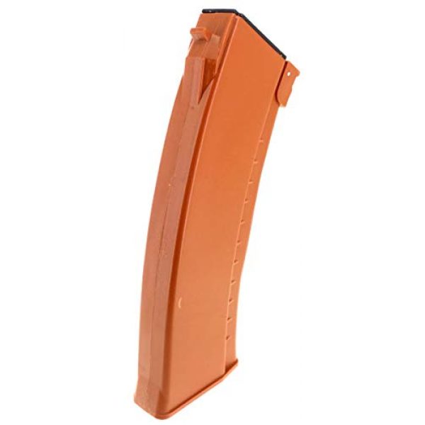 SportPro Airsoft Gun Magazine 5 SportPro Jing Gong 500 Round Flash Polymer High Capacity Flash Magazine for AEG AK47 AK74 Airsoft - Brown