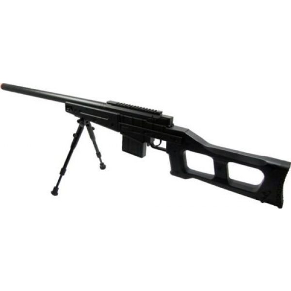 Prima USA Airsoft Rifle 3 well mb4408b bolt action spring airsoft sniper rifle with bipod 390 fps(Airsoft Gun)
