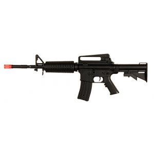 Double Eagle Airsoft Rifle 1 Double Eagle Velocity Airsoft 94S D94S M16 Rechargeable FPS-200 Can Fire Semi & Full Automatic Electric Gun