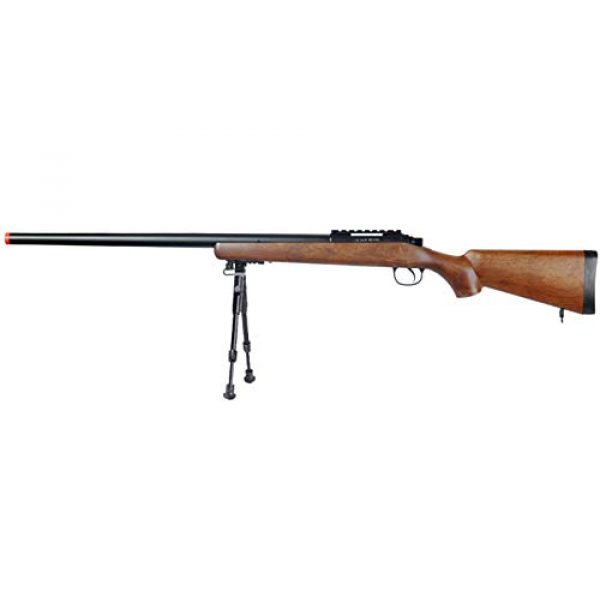 Well Airsoft Rifle 1 Well MB03 Airsoft Sniper Rifle W/Bipod - Wood