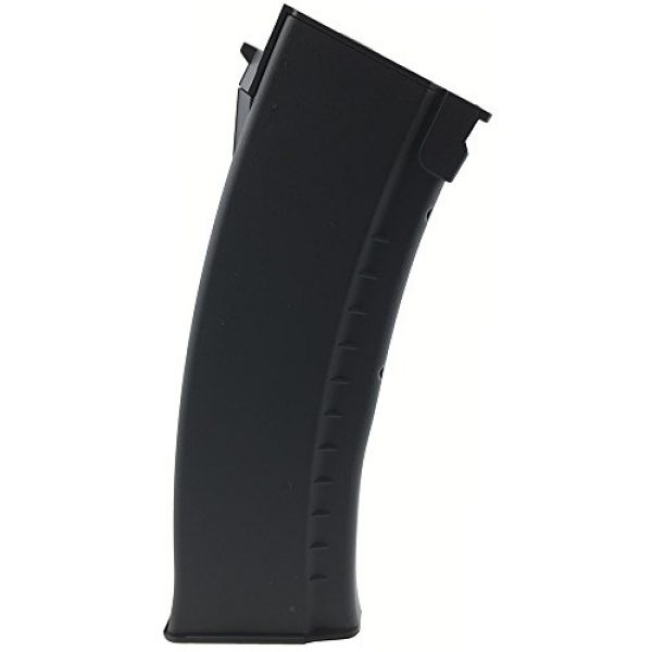 SportPro Airsoft Gun Magazine 1 SportPro 150 Round Polymer AKM Style High Capacity Magazine for AEG AK47 AK74 Airsoft - Black
